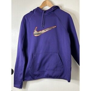 Nike Women’s Photo Purple Swoosh Pullover Hoodie Size:M